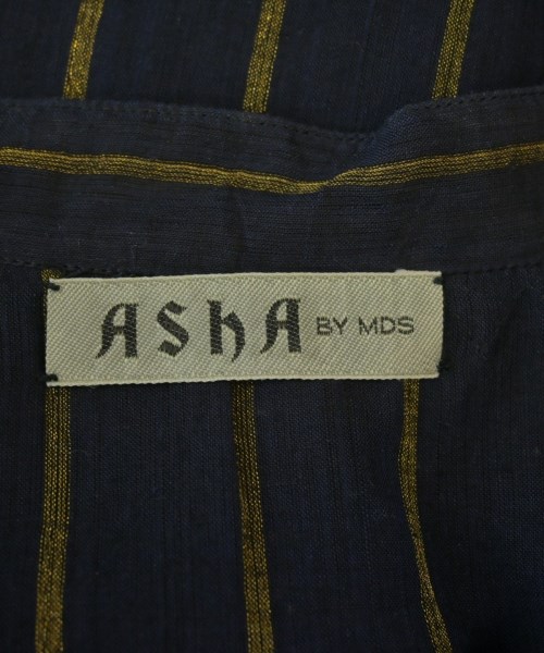 AshA BY MDS（ミヤケデザインスタジオ）カジュアルシャツ 紺 サイズ:F レディース/2200669416077
