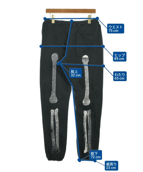 Z.VARGAS（ザックバルガス）スウェットパンツ 黒 サイズ:S メンズ/2200616654040