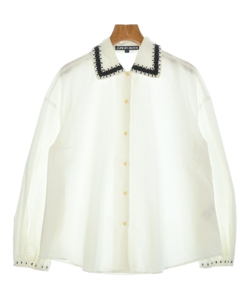 Jupe by JACKIE(ジュップバイジャッキー)カジュアルシャツ 白 サイズ:S/2200640055639