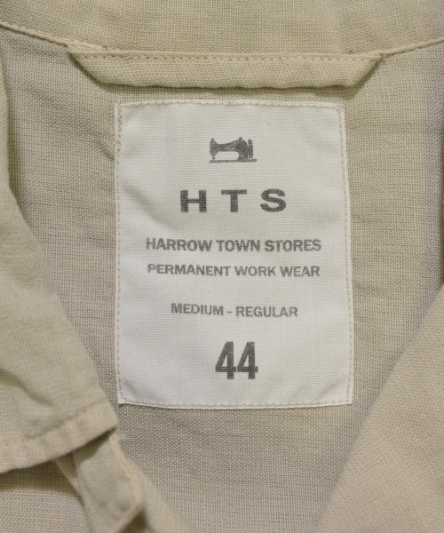 HARROW TOWN STORES（ハロータウンストアーズ）カジュアルシャツ ベージュ サイズ:44(XL位) レディース/2200674747043