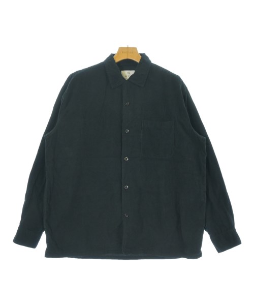 HARROW TOWN STORES(ハロータウンストアーズ)カジュアルシャツ 黒 サイズ:44(XL位)/2200647228043