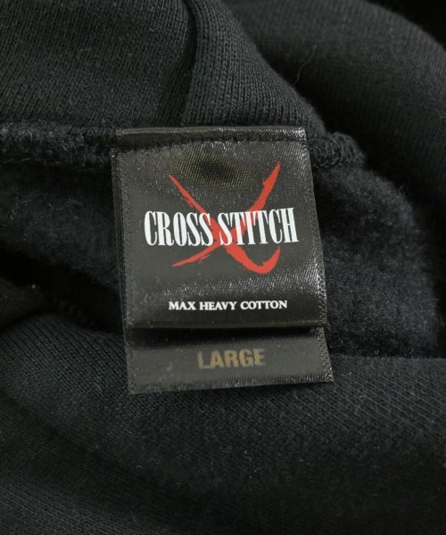 CROSS&STITCH（クロスステッチ）パーカー 黒 サイズ:L メンズ/2200692809051