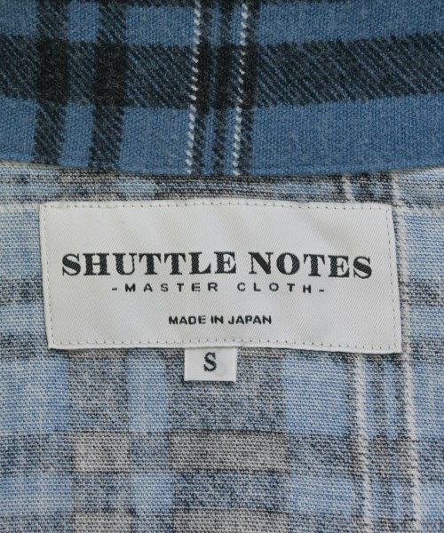 Shuttle notes（シャトルノーツ）カジュアルシャツ 青 サイズ:S メンズ/2200701553197