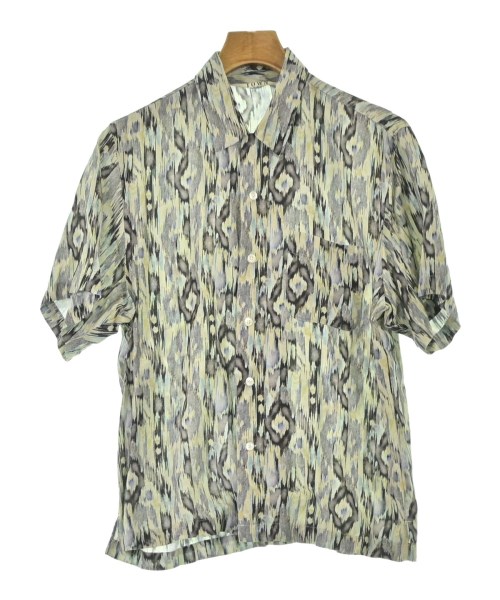 Shuttle notes(シャトルノーツ)カジュアルシャツ グレー サイズ:S/2200661031049