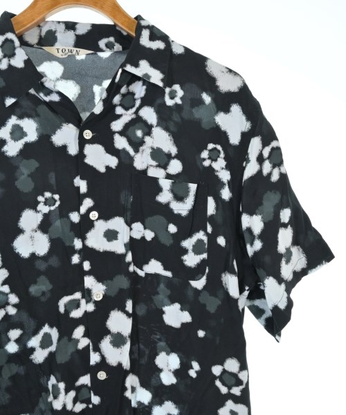 Shuttle notes（シャトルノーツ）カジュアルシャツ 黒 サイズ:S メンズ/2200665168062