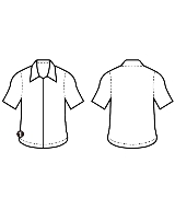 Shuttle notes（シャトルノーツ）カジュアルシャツ 黒 サイズ:S メンズ/2200665168062