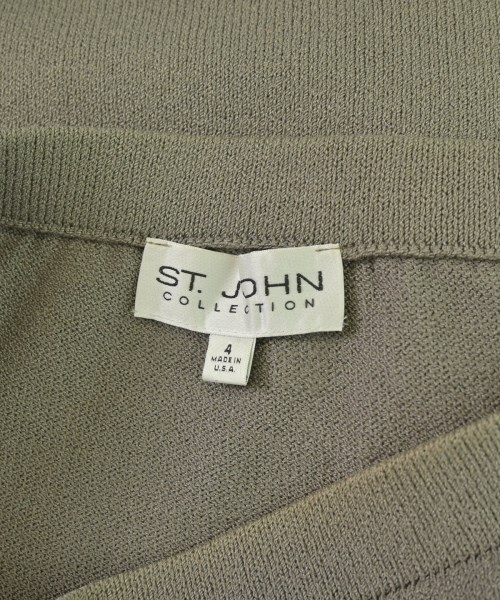 ST.JOHN COLLECTION（セントジョンコレクション）ひざ丈スカート グレー サイズ:4(M位) レディース/2200682468145