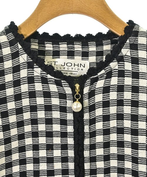 ST.JOHN COLLECTION（セントジョンコレクション）ノーカラージャケット 黒 サイズ:2(M位) レディース/2200692886014