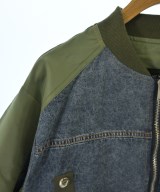 Dw2R（ディダヴルトゥアール）ミリタリーブルゾン 青 サイズ:F レディース/2200630096017