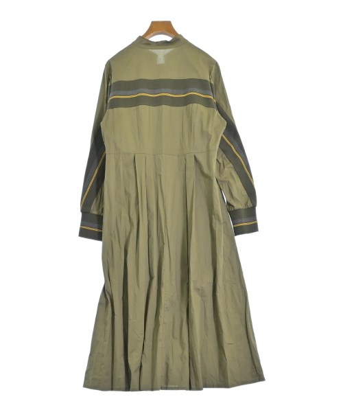 Dw2R（ディダヴルトゥアール）ワンピース カーキ サイズ:40(M位) レディース/2200617689102