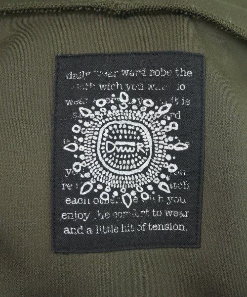 Dw2R（ディダヴルトゥアール）パーカー カーキ サイズ:38(M位) レディース/2200633530044