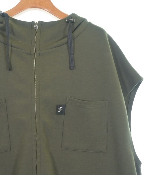 Dw2R（ディダヴルトゥアール）パーカー カーキ サイズ:38(M位) レディース/2200633530044