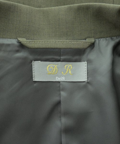Dw2R（ディダヴルトゥアール）ジャケット カーキ サイズ:38(M位) レディース/2200672036026