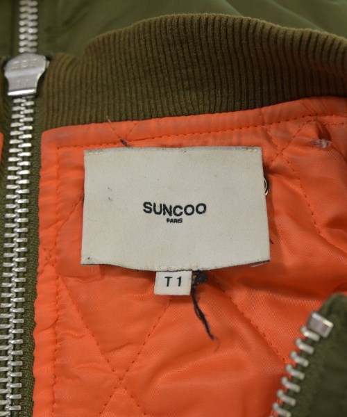 suncoo（サンクー）ミリタリーブルゾン カーキ サイズ:T1(S位) レディース/2200658338106