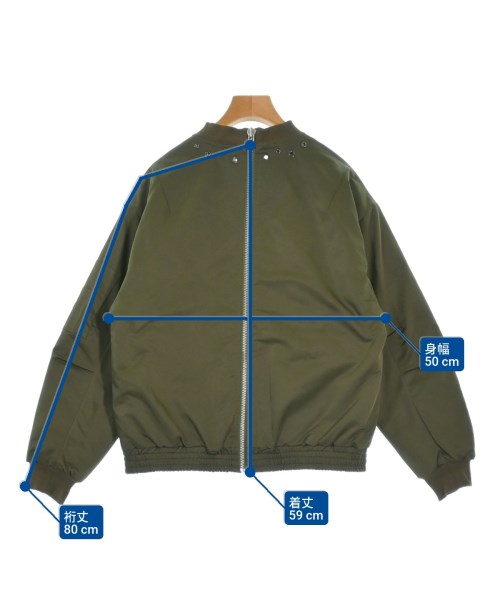 suncoo（サンクー）ミリタリーブルゾン カーキ サイズ:T1(S位) レディース/2200658338106