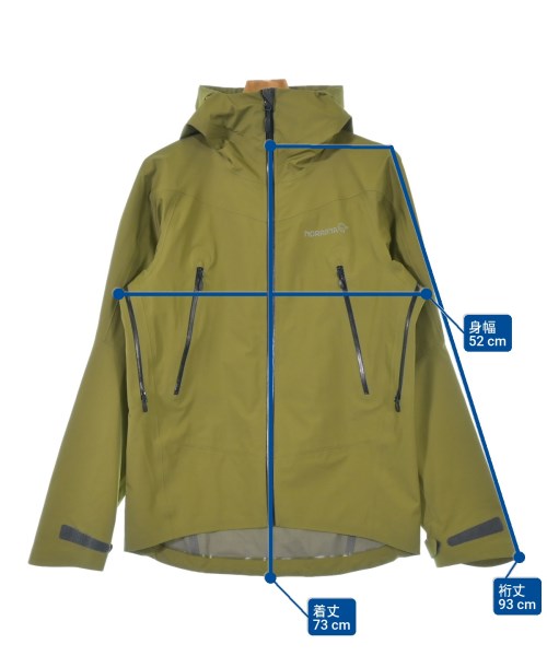 NORRONA（ノローナ）マウンテンパーカー カーキ サイズ:S メンズ/2200615553115