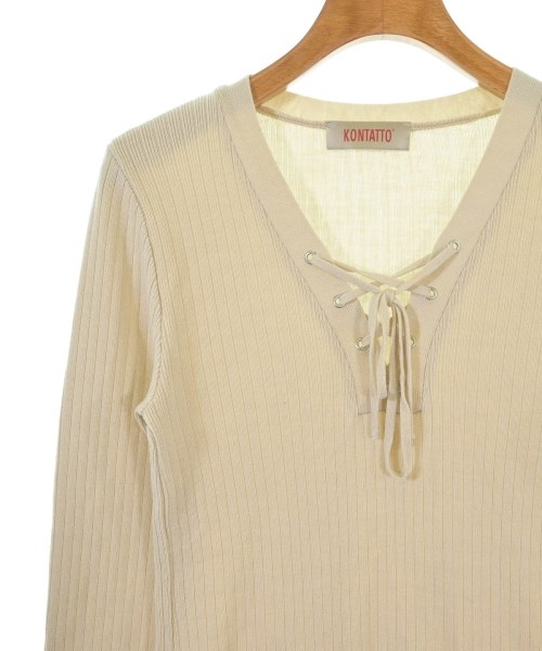 KONTATTO（コンタット）ニット・セーター ベージュ サイズ:-(XS位) レディース/2200644140027
