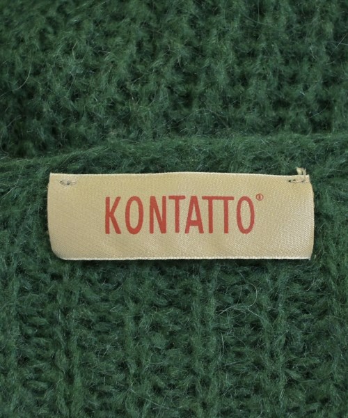 KONTATTO（コンタット）カーディガン 緑 サイズ:F レディース/2200719470073