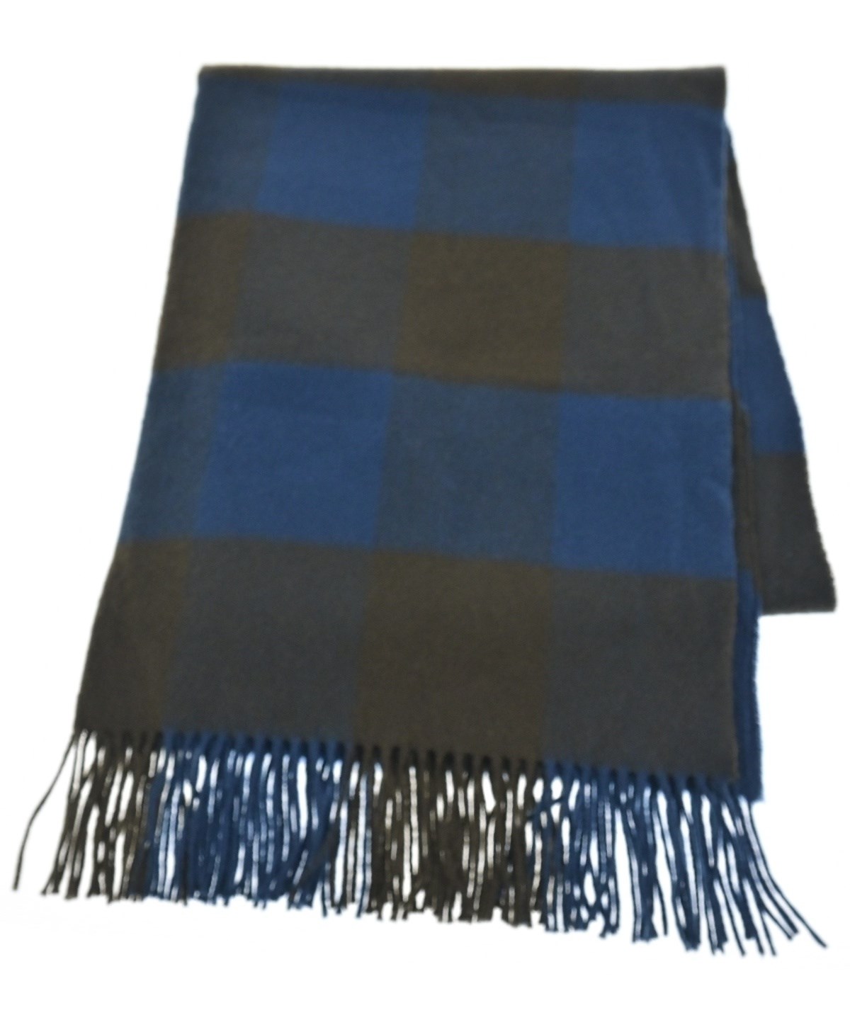 Johnstons of Elgin（ジョンストンズオブエルガン）ストール 青 サイズ