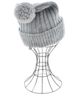 Johnstons of Elgin（ジョンストンズオブエルガン）ニットキャップ・ビーニー グレー サイズ:- レディース/2200612135710