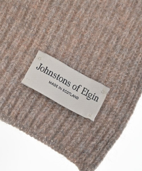 Johnstons of Elgin（ジョンストンズオブエルガン）マフラー 茶 サイズ:- レディース/2200621648065