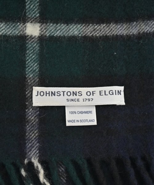 Johnstons of Elgin（ジョンストンズオブエルガン）ストール 緑 サイズ:- レディース/2200630485057