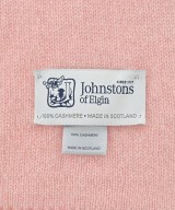 Johnstons of Elgin（ジョンストンズオブエルガン）マフラー ピンク サイズ:- レディース/2200608309118