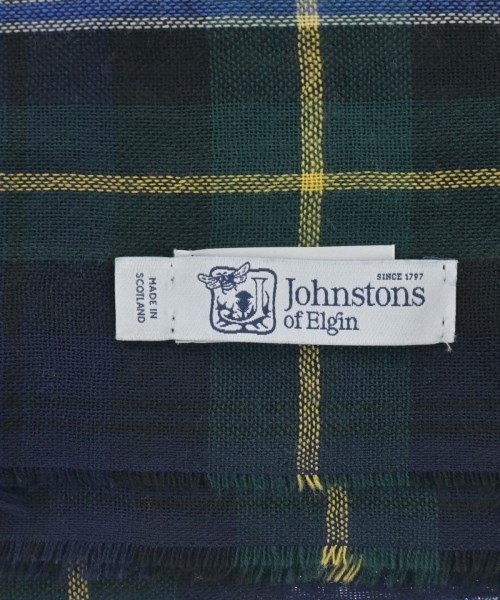 Johnstons of Elgin（ジョンストンズオブエルガン）ストール 緑 サイズ:- メンズ/2200614223071