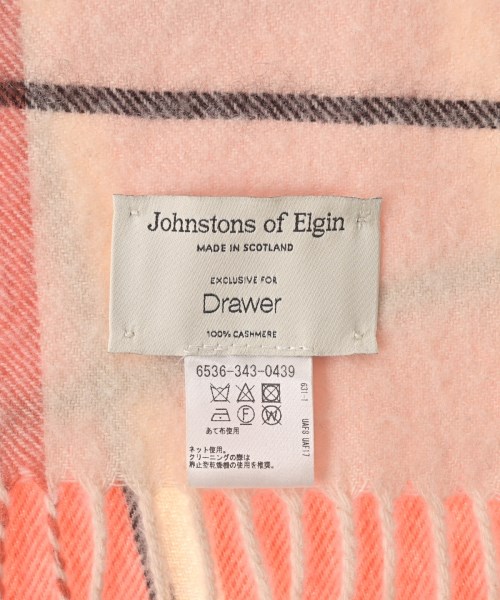 Johnstons of Elgin（ジョンストンズオブエルガン）ストール オレンジ サイズ:- レディース/2200677916088