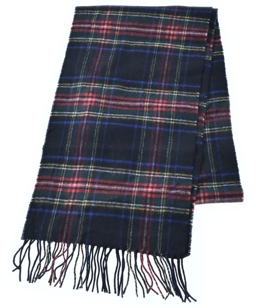 Johnstons of Elgin(ジョンストンズオブエルガン)マフラー 黒 サイズ:-/2200676044065