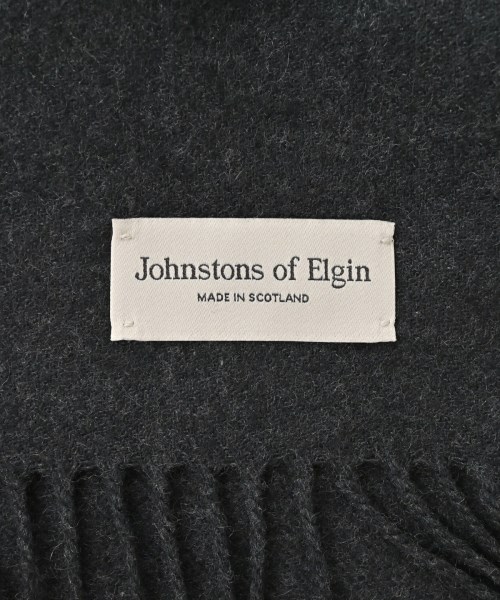 Johnstons of Elgin（ジョンストンズオブエルガン）マフラー グレー サイズ:- メンズ/2200680280190
