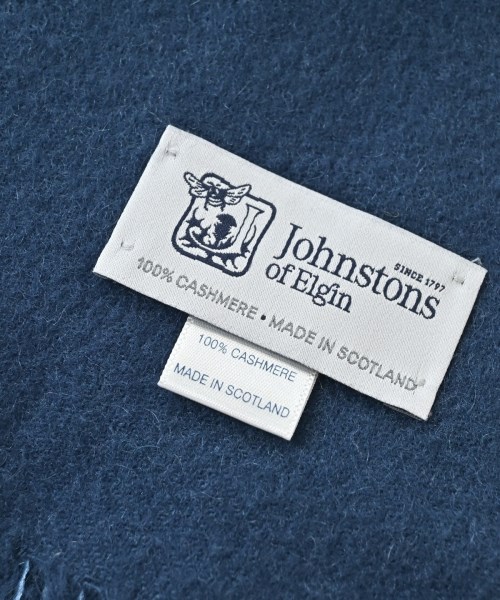 Johnstons of Elgin（ジョンストンズオブエルガン）ストール 青 サイズ:- レディース/2200679384083