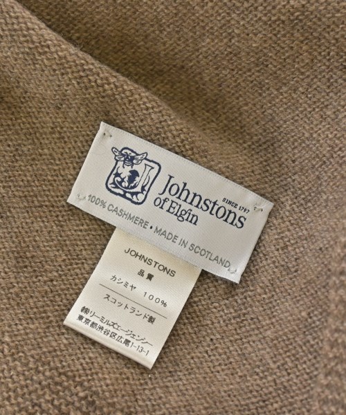 Johnstons of Elgin（ジョンストンズオブエルガン）ストール 茶 サイズ:- レディース/2200697420060