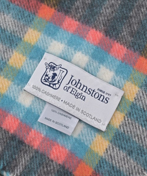 Johnstons of Elgin（ジョンストンズオブエルガン）ストール 青 サイズ:- レディース/2200650810013