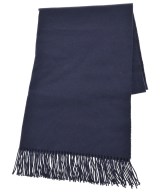 Johnstons of Elgin（ジョンストンズオブエルガン）マフラー 紺 サイズ:- メンズ/2200657121051