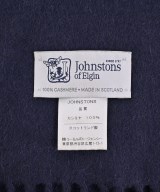 Johnstons of Elgin（ジョンストンズオブエルガン）マフラー 紺 サイズ:- メンズ/2200657121051