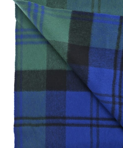 Johnstons of Elgin（ジョンストンズオブエルガン）マフラー 青 サイズ:- メンズ/2200657318147