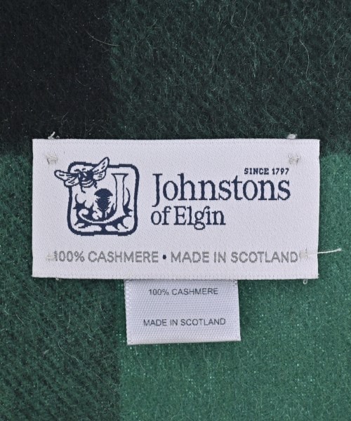 Johnstons of Elgin（ジョンストンズオブエルガン）マフラー 青 サイズ:- メンズ/2200657318147