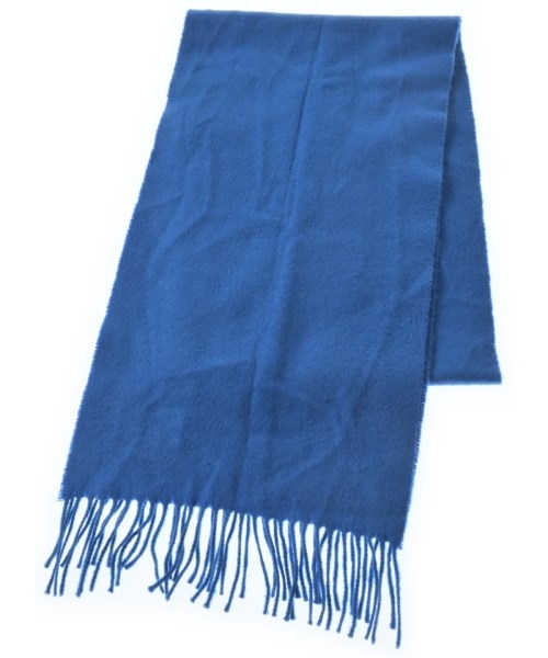 Johnstons of Elgin(ジョンストンズオブエルガン)マフラー 青 サイズ:-/2200658701085