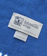 Johnstons of Elgin（ジョンストンズオブエルガン）マフラー 青 サイズ:- メンズ/2200658701085