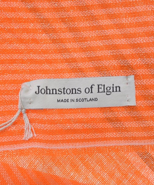 Johnstons of Elgin（ジョンストンズオブエルガン）ストール オレンジ サイズ:- レディース/2200714950334