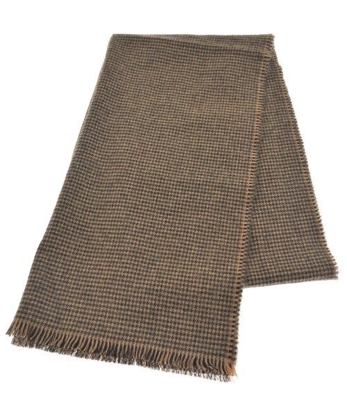 Johnstons of Elgin(ジョンストンズオブエルガン)マフラー 茶 サイズ:-/2200646998015