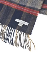 Johnstons of Elgin（ジョンストンズオブエルガン）マフラー 紺 サイズ:- メンズ/2200648552024