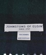Johnstons of Elgin（ジョンストンズオブエルガン）マフラー 緑 サイズ:- メンズ/2200641590047