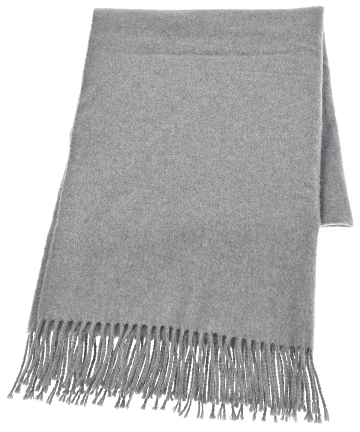 Johnstons of Elgin（ジョンストンズオブエルガン）マフラー グレー