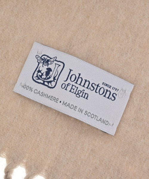 Johnstons of Elgin（ジョンストンズオブエルガン）ストール ベージュ サイズ:- レディース/2200640055882