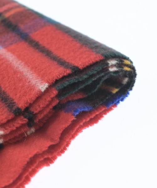 Johnstons of Elgin（ジョンストンズオブエルガン）マフラー 赤 サイズ:- レディース/2200647423134