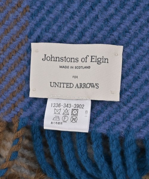 Johnstons of Elgin（ジョンストンズオブエルガン）ストール 青 サイズ:- レディース/2200704959132