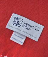 Johnstons of Elgin（ジョンストンズオブエルガン）マフラー 赤 サイズ:- レディース/2200663363094