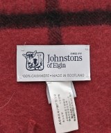Johnstons of Elgin（ジョンストンズオブエルガン）マフラー 赤 サイズ:- メンズ/2200669259087
